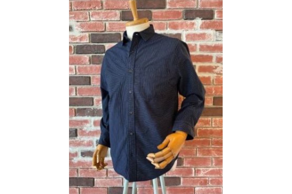 メンズ ストライプシャツの商品画像00