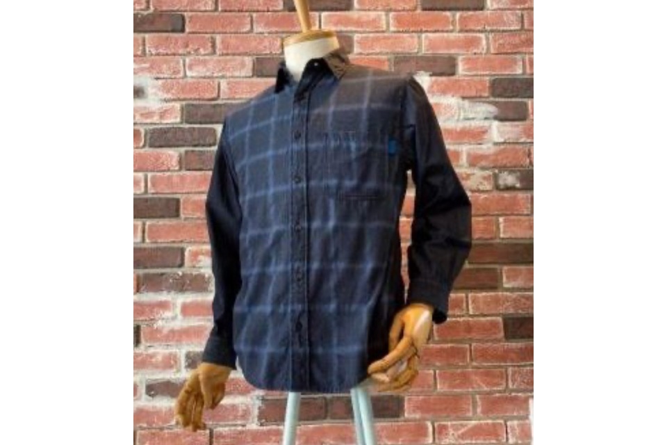 メンズ 切替シャツの画像