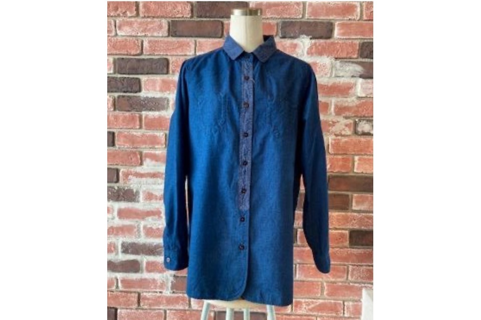 レディース 切替シャツの画像