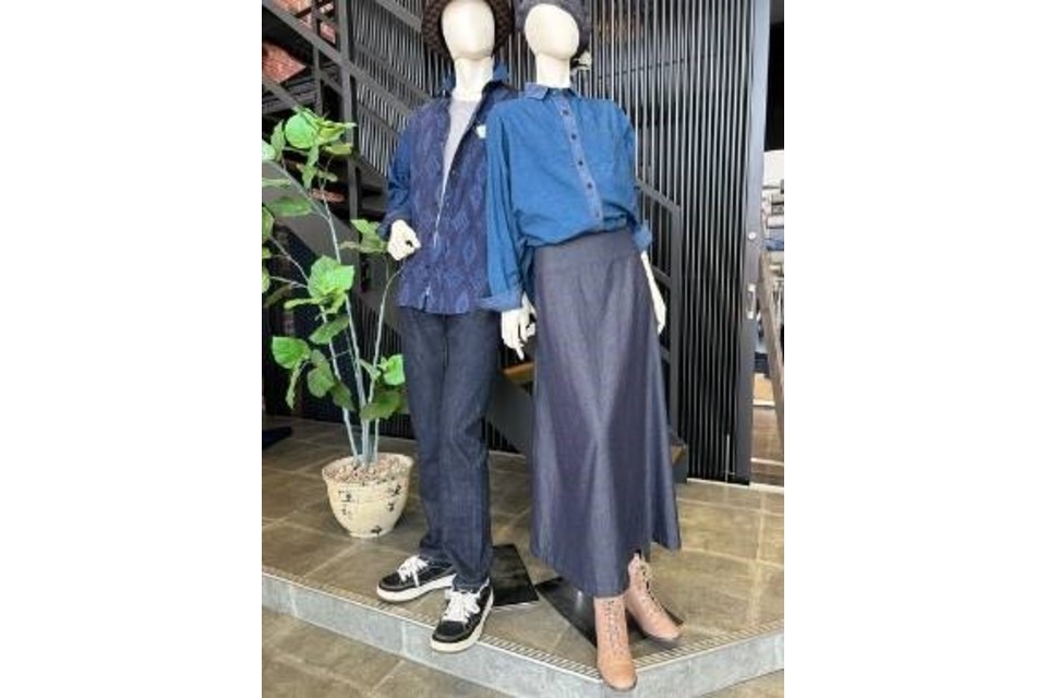 メンズ 切替シャツ×ストレッチパンツの商品画像00