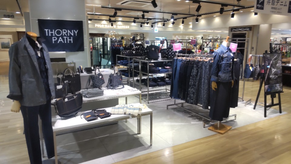 甲府市岡島百貨店にて 井原デニムフェア開催中！（1/28~2/3）の画像